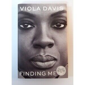 Viola Davis Finding Me : a Memoir, Hardcover Book with DJ 2022 Autobiography